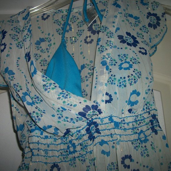 Balletcore COQUETTE AESTHETIC ROMANTIC FLORALS SEMI SHEER FEMME TOP 11/13 - Picture 2 of 5